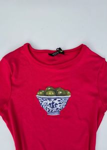 Red Graphic Tee