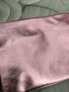 Too Faced Pink Shimmer Pouch ❤️