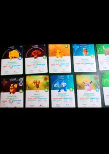 Vintage Pokemon Go Cards Collection
