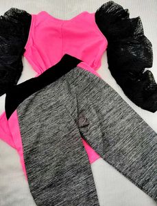 🆕 Girls' Sparkle Outfit 🎀