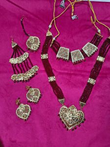 Bridal Jadau jewellery set