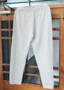 Gray &amp; Pink Stripe Sweatpants
