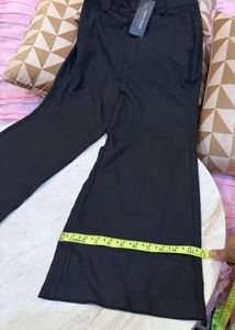 Black Wide Leg Trousers