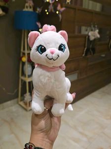 Cute White Cat Plush Toy