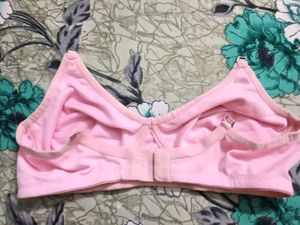 Pink Soft Cotton Bra🩷🩷