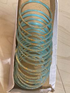 Sky Blue Bangles