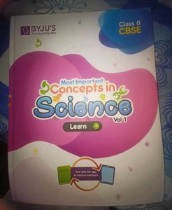 Learning Book For Class 8 Science