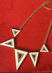 Geometric Statement Necklace