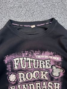 Black "Future Rock Bandbash Charm" Sweatshirt