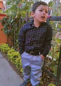 Cute Boys Shirt and Jeans Set