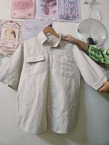 Short Sleeve Button-Up Shirt