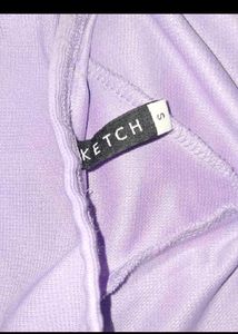sale !! Lavender Halter Neck Mini Dress