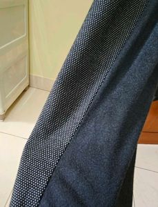 Chic Grey Textured Blazer