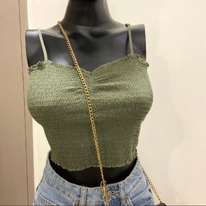 ONLY smocked top