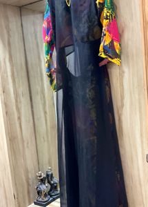 Stunning Black dress with skirt
