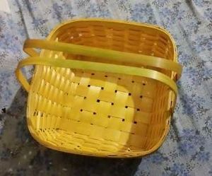 Handwoven Bamboo Basket