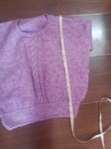 Cozy Purple Knit Sweater