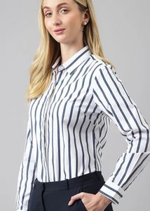 Hancock Striped Cotton Formal Shirt