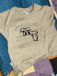Cute Bow Graphic T-Shirt