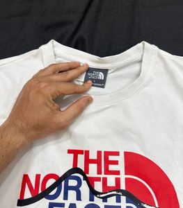 The North Face White Logo T-Shirt | Original | Siz