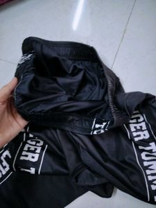 Tommy Hilfiger Black Logo Tape Pants