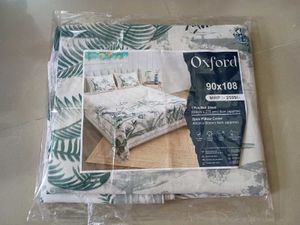 King size Pure Cotton Bedsheet with Pillowcovers