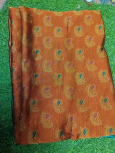 Designer Paisley Print Saree
