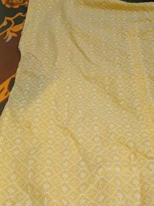 Elegant Embroidered chikankari Kaftan