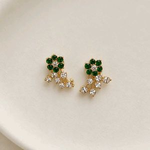 Trendy 3-Pair Emerald &amp; Pearl Earring Pack💚✨