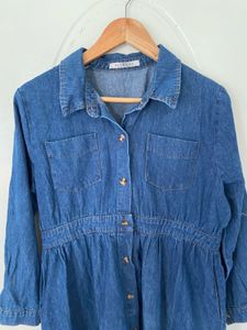 Denim Shirt Dress
