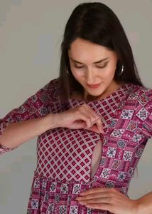 Women feeding Gown