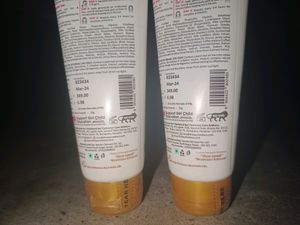 Combo Of 2 New Sunscreen SPF 60+ Zero White Cast