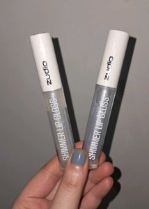 Shimmery Clear Lip Gloss - set of 2