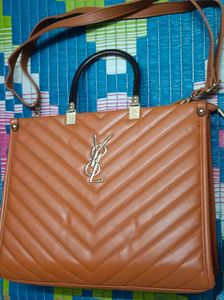 A Beautiful Brown Colour Hand Bag.