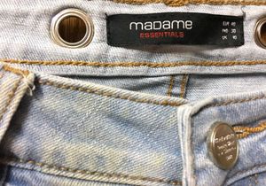 Light Wash Mom Jeans
