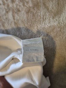Chic White Ruffle Sleeve Top