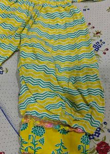 Beautiful Yellow Kurta Set