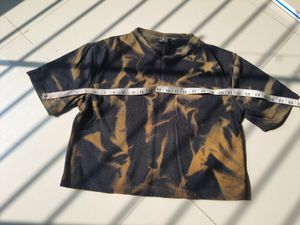 Unique Bleached Tie-Dye Tee
