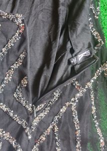 Cocktail Stone Work Gown