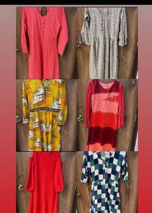 Abstract Print Ethnic Kurta