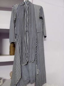 Striped Midi Dress