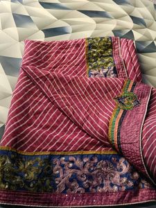 party wear saree without blouse