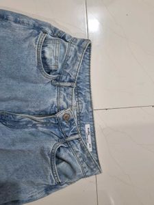 Light Wash Wide Leg Jeans