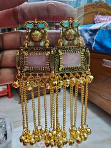 Bohemian Dangle Earrings with Bells
