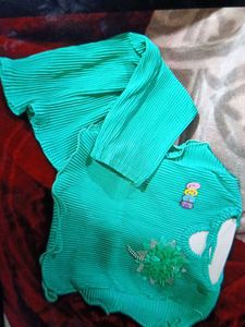 Cute Green Kids Outfit
