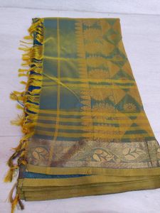 Elegant Blue Kanjeevaram Silk Saree