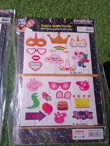PartyFavour Selfie Props - 2set