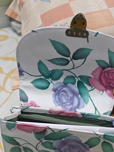 Floral Print Crossbody Bag