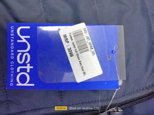 Unstd Padded Sleeveless bomber Jacke