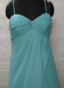 Elegant Mint Green Flowy Maxi Dress